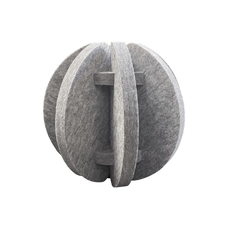 Audiodesigner Radial Sphere Grey Ηχοαπορροφητικό Πάνελ Πολυεστέρα Σφαίρα 500 mm