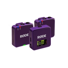RODE Wireless GO 3RD GEN Purple Ασύρματο Μικρόφωνο Πέτου (Σετ)