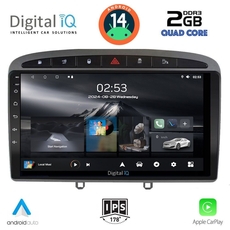 DIGITAL IQ RSB 1513_CPA (9inc) MULTIMEDIA TABLET for PEUGEOT 308 mod.2007-2012 - RCZ mod.2009-2015