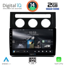 DIGITAL IQ RSB 1767_CPA CLIMA (10inc) MULTIMEDIA TABLET for VW TOURAN mod. 2003-2010