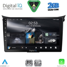 DIGITAL IQ RSD 1232_CPA (9inc) MULTIMEDIA TABLET for HYUNDAI i30  mod. 2012-2017