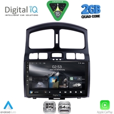 DIGITAL IQ RSD 1236_CPA (9inc) MULTIMEDIA TABLET for HYUNDAI SANTA FE  mod. 2003-2006