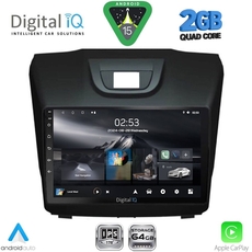 DIGITAL IQ RSD 1255_CPA (9inc) MULTIMEDIA TABLET for ISUZU DMAX mod. 2012-2020