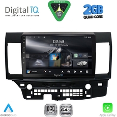 DIGITAL IQ RSD 1434_CPA (10inc) MULTIMEDIA TABLET for MITSUBISHI LANCER mod. 2008-2017