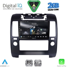 DIGITAL IQ RSD 1454_CPA A/C (9inc) MULTIMEDIA TABLET for NISSAN NAVARA D40 mod. 2006-2011 με A/C