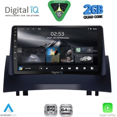 DIGITAL IQ RSD 1555_CPA (9inc) MULTIMEDIA TABLET for RENAULT MEGANE 2 mod. 2002-2008