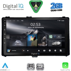 DIGITAL IQ RSD 1703_CPA (9inc) MULTIMEDIA TABLET for TOYOTA AURIS mod. 2015-2021 – AYGO X mod. 2022-2026 – COROLLA mod. 2017-2019