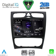DIGITAL IQ RSF 4402_CPA (9inc) MULTIMEDIA TABLET for MERCEDES C (W203) mod. 1999-2004