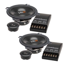 PowerBass S-50C Διαιρούμενα Ηχεία Αυτοκινήτου 2 Δρόμων 5.25" 50W RMS (Ζεύγος)