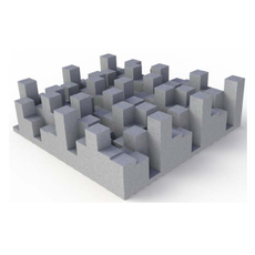 ALPHAcoustic – City Dark Grey (Σετ 3 τεμαχίων)