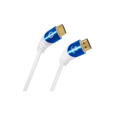 Oehlbach Shape Magic UHD 40 Ultra High-Speed HDMI® Καλώδιο 3 m White