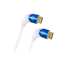 Oehlbach Shape Magic UHD 90 Ultra High Speed HDMI® Καλώδιο 3 m White
