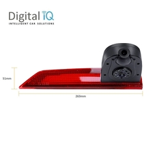 DIGITAL IQ CAMERA SL819S (AHD) BRAKE LIGHT DUAL CAMERA FORD TRANSIT CUSTOM mod. 2016&gt;