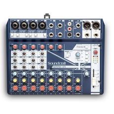 Soundcraft Notepad-12FX  -  4 mic 5 stereo   --επίσημα εξουσιοδοτημένοι αντιπρόσωποι--