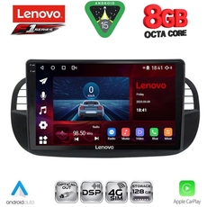 LENOVO SSR 10130BL_CPA (9inc) MULTIMEDIA TABLET for FIAT 500 mod. 2007-2015 (BLACK)