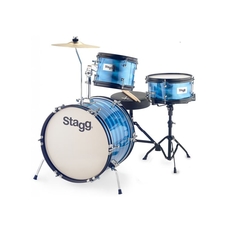 STAGG TIM JR 3/16B BL Ακουστικό Drum Set Junior με Πιατίνια