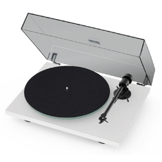 Pro-Ject Audio T1 BT + OM 5e (White) - Belt Drive - Με Προενισχυτή