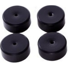 Custom Design Floor Protectors 25mm x 10mm Black (set 4 τεμαχίων)