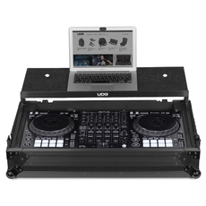 UDG U91055BL FLIGHT CASE PIONEER DDJ-1000 PLUS (LAPTOP SHELF+ WHEELS)