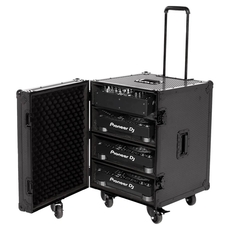 UDG U91101BL ULTIMATE FL CASE FOR 4 CDJ MIXER BLACK PLUS