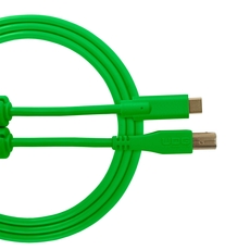UDG U96001GR Ultimate Audio Cable USB 2.0 C-B Green Straight - 1.5m
