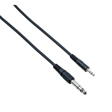 Bespeco ULE300 Καλώδιο 6,3 Stereo Jack/3,5 Stereo Jack 3m
