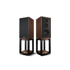 WHARFEDALE Super Linton Walnut Veneer Ηχεία με Βάσεις (Ζεύγος)