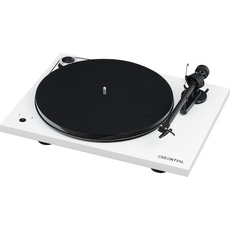 Pro-ject Essential III Record Master USB High Gloss White / OM-10e - Belt Drive - Με προενισχυτή
