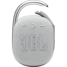 JBL Clip 4 Waterproof IP67 White  - 3 Χρόνια Εγγύηση Αντιπροσωπείας-