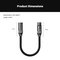 Fosi Audio XLR Cable 0.3m pair