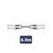 2M6J-J600 Καλώδιο Ήχου 2 x 6.3mm Mono Jack Plugs - 2 x 6.3mm Mono Jack Plugs 6m (Τεμάχιο)