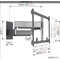 Vogel's TVM 5855 FORWARD MOTION 180° (55''-100'') 8712285354809