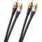 Oehlbach Audio Link Διπλό RCA 0.75m (Τεμάχιο)