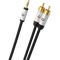Oehlbach i-Connect J Καλώδιο ήχου φορητής συσκευής  3.5mm Jack  - 2 x RCA  3m Black (Τεμάχιο)