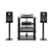 NorStone Epur Stand Black (Ζεύγος) (3700795180471)