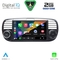 DIGITAL IQ BLD 265BL_CPA (7" DECK) MULTIMEDIA SYSTEM for FIAT 500 mod. 2007-2015 (BLACK)