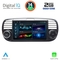 DIGITAL IQ BLD 265BL_CPA (7" DECK) MULTIMEDIA SYSTEM for FIAT 500 mod. 2007-2015 (BLACK)