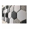 Audiodesigner PET Hexagon Grey 6 Ηχοαπορροφητικά Πάνελ 20 cm / 1 τ.μ. με Βενζινόκολλα (Σετ)