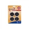 Dynavox 206381 - Aluminium Feet Silver (4pcs)
