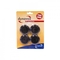 Dynavox 206383 - Aluminium Feet Black (4pcs)