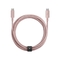 Native Union Belt Cable Pro, USB C to USB C up to 100W - 2.4m (Rose) 4895200441595