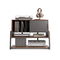 FITUEYES Eiffel RS10 Pro Walnut Retro Βάση Πικάπ & Αποθήκευσης Δίσκων Βινυλίου