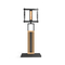 FITUEYES Zen FT65 Black Επιδαπέδια Βάση Τηλεόρασης 32"-65" με Ξύλινη Βάση & Ρυθμιζόμενο Ύψος
