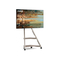 FITUEYES Eiffel FT65 Morandi Grey Επιδαπέδια Βάση Τηλεόρασης με Ρόδες 32"-65"