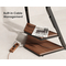 FITUEYES Eiffel FT65 Walnut Επιδαπέδια Βάση Τηλεόρασης με Ρόδες 32"-65"