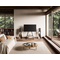 FITUEYES Eiffel FT65 Walnut Επιδαπέδια Βάση Τηλεόρασης με Ρόδες 32"-65"
