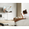FITUEYES Master V2 FT65 White Επιδαπέδια Βάση Τηλεόρασης 32"-65" με Ρυθμιζόμενο Ύψος