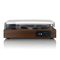 Lenco Record Player LS-15 - Wood Black Με προενισχυτη και Bluetooth