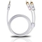 Oehlbach 60003  i-Connect J-35/R 300  Jack σε 2 RCA - 3m
