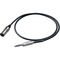 Proel BULK-230 LU1 Jack - XLR Male - 1m